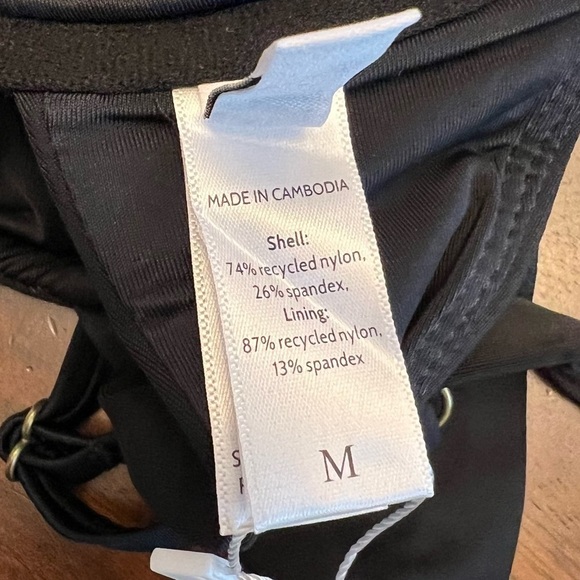 Andie Swim - NWT The Sicily Bathing Suit Bikini Top Sz M - Picture 7 of 8